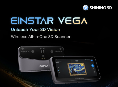 Einstar vega scanner grigio - einstar, 3d