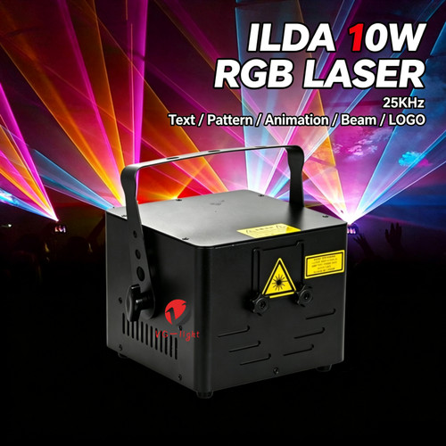 Scanner 25khz 10w rgb luce - scanner,